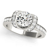 Single Row Diamond Ring