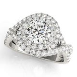 Halo Diamond Ring