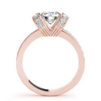Single Row Diamond Ring