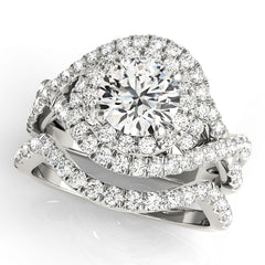 Halo Diamond Ring