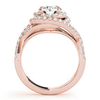 Halo Diamond Ring