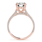 Single Row Diamond Ring