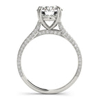 Single Row Diamond Ring