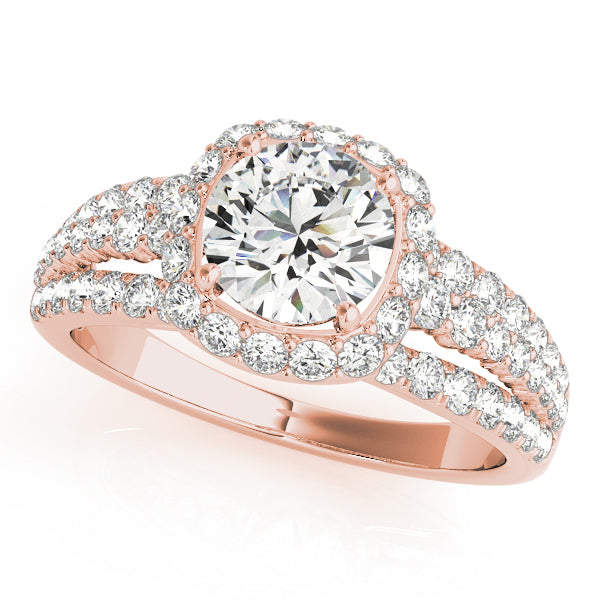 Halo Diamond Ring