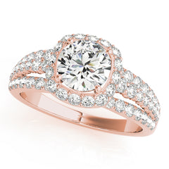 Halo Diamond Ring