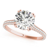 Single Row Diamond Ring