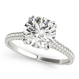 Single Row Diamond Ring