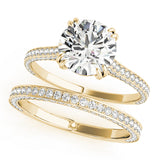 Single Row Diamond Ring