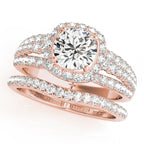 Halo Diamond Ring
