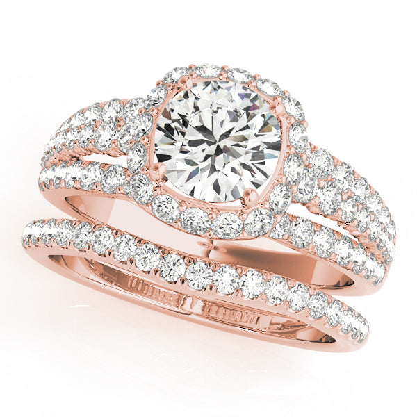 Halo Diamond Ring