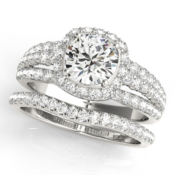 Halo Diamond Ring