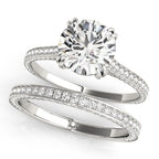 Single Row Diamond Ring