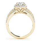 Halo Diamond Ring