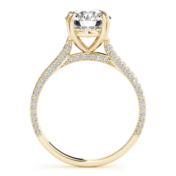 Single Row Diamond Ring