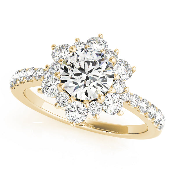 Halo Diamond Ring Main image