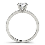 Single Row Diamond Ring