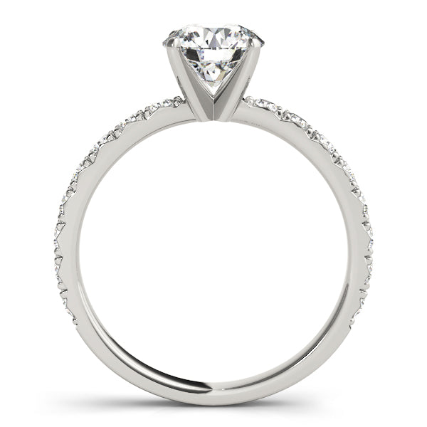 Single Row Diamond Ring