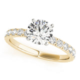 Single Row Diamond Ring