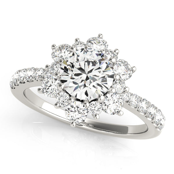 Halo Diamond Ring Secondary image