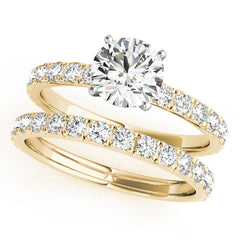 Single Row Diamond Ring