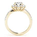 Halo Diamond Ring