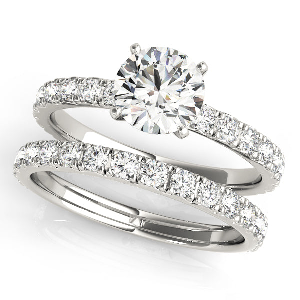 Single Row Diamond Ring