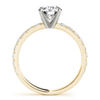 Single Row Diamond Ring