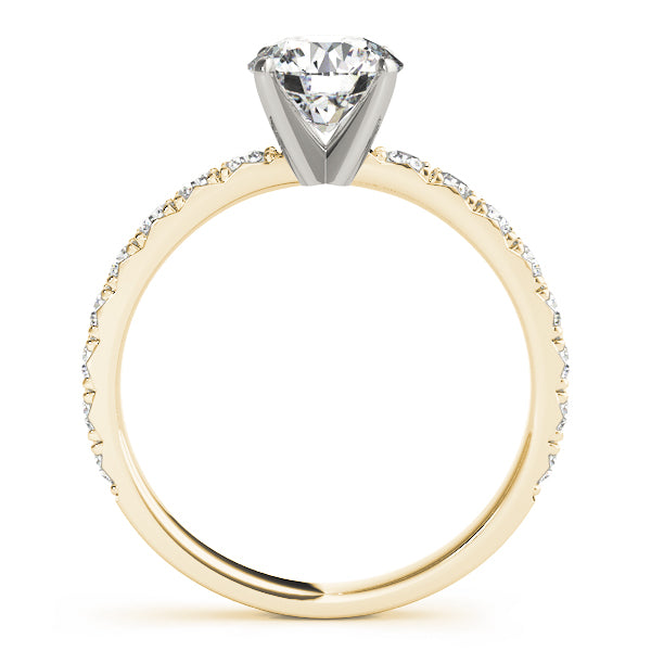 Single Row Diamond Ring