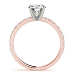 Single Row Diamond Ring