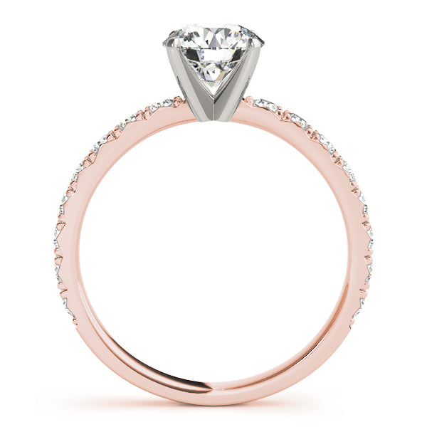 Single Row Diamond Ring