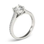 Single Row Diamond Ring