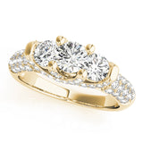 Three Stone Diamond Ring