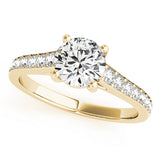 Single Row Diamond Ring