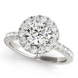 Halo Diamond Ring