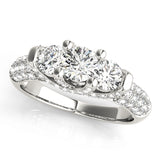 Three Stone Diamond Ring