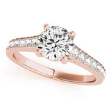 Single Row Diamond Ring