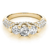 Three Stone Diamond Ring