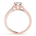 Single Row Diamond Ring
