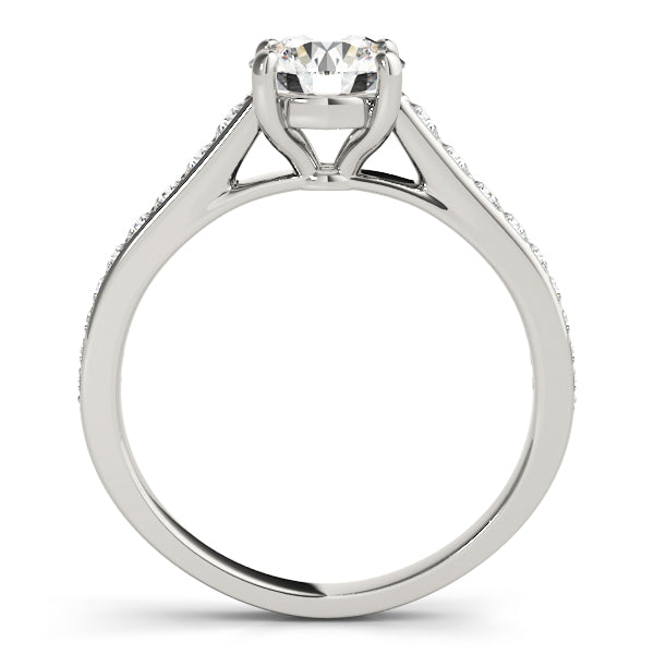 Single Row Diamond Ring