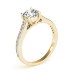 Single Row Diamond Ring
