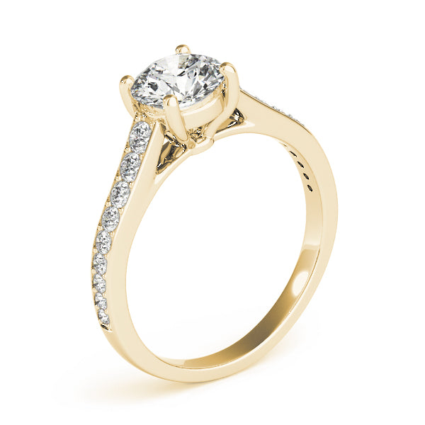 Single Row Diamond Ring