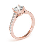 Single Row Diamond Ring