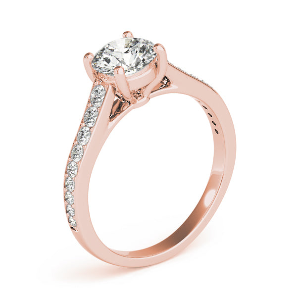 Single Row Diamond Ring