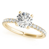 Single Row Diamond Ring