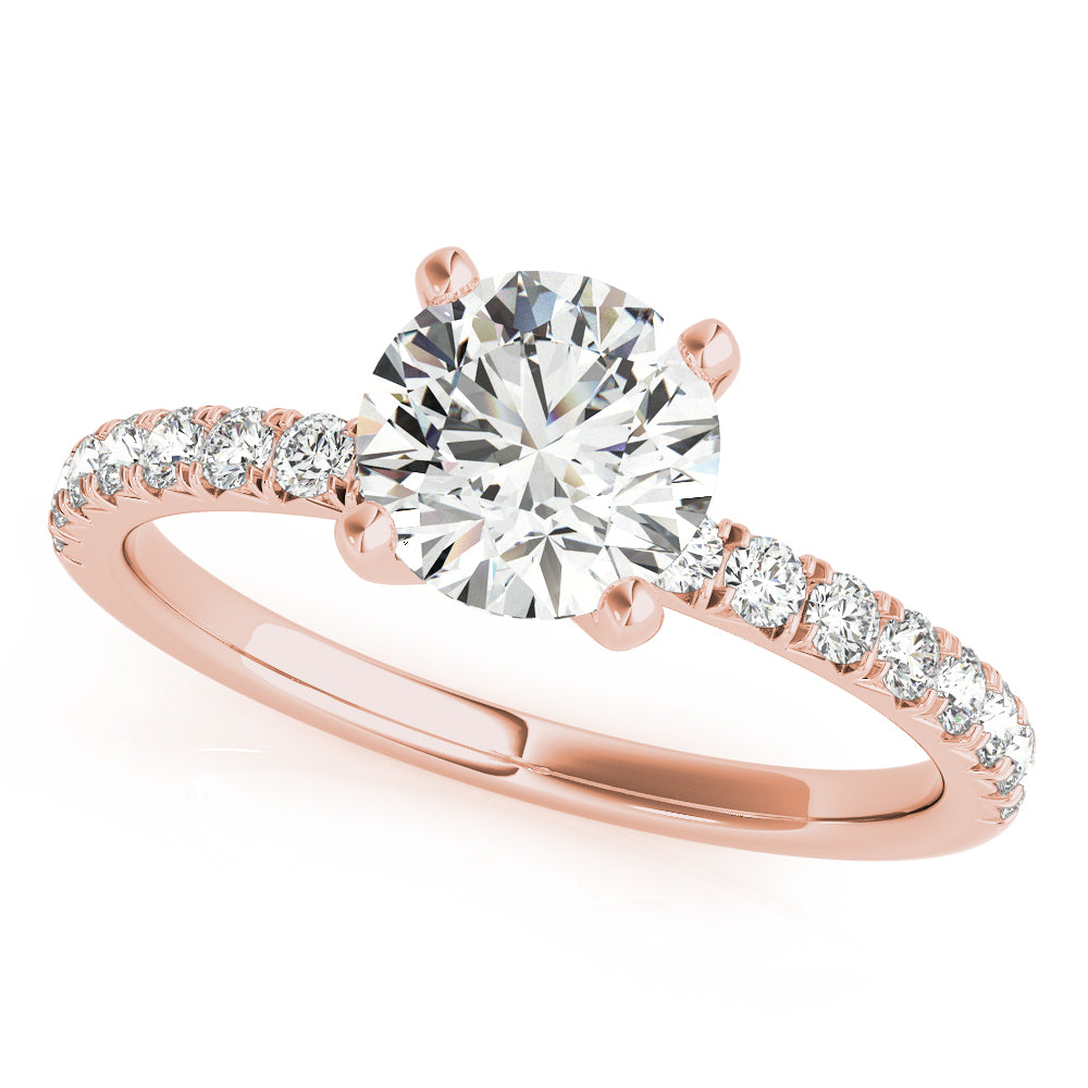 Single Row Diamond Ring Imagen secundaria del producto