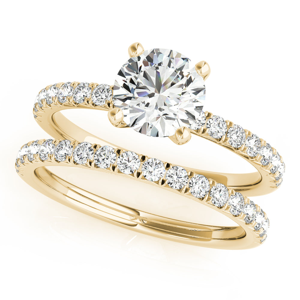Single Row Diamond Ring