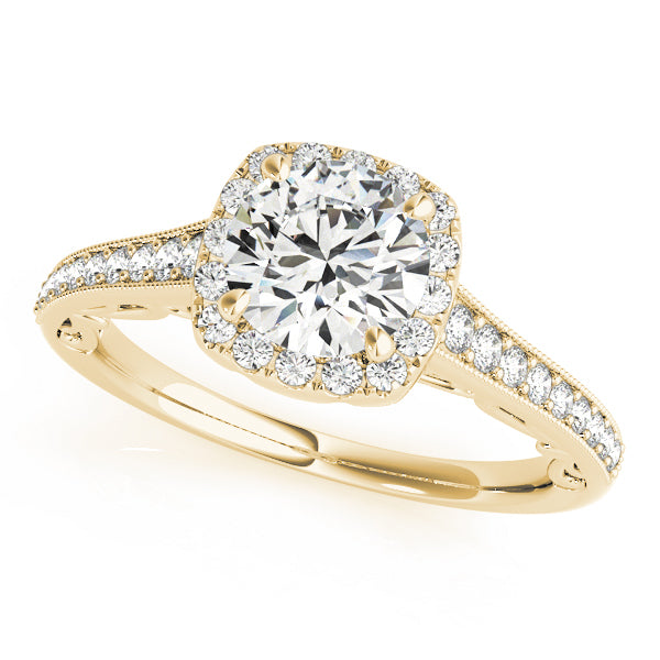 Halo Diamond Ring Main image
