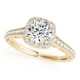 Halo Diamond Ring