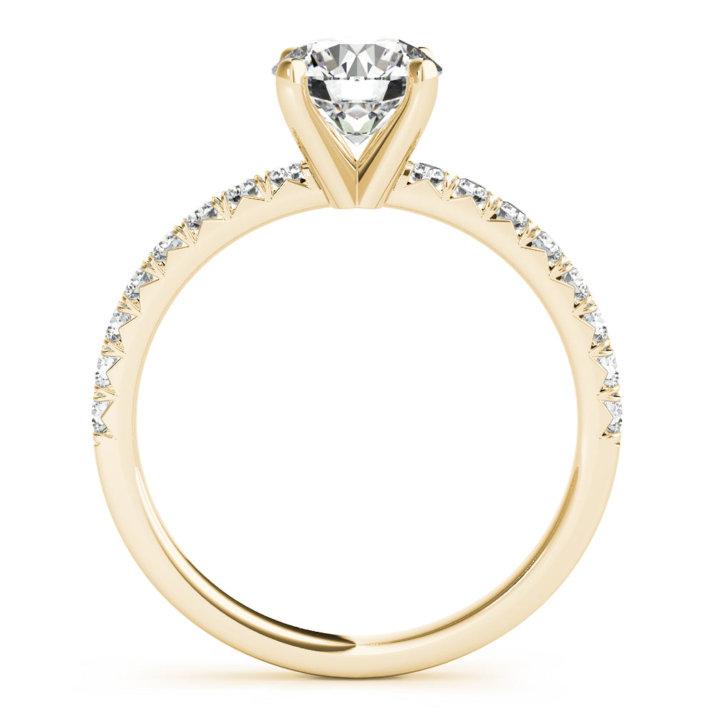 Single Row Diamond Ring