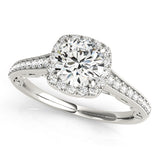 Halo Diamond Ring